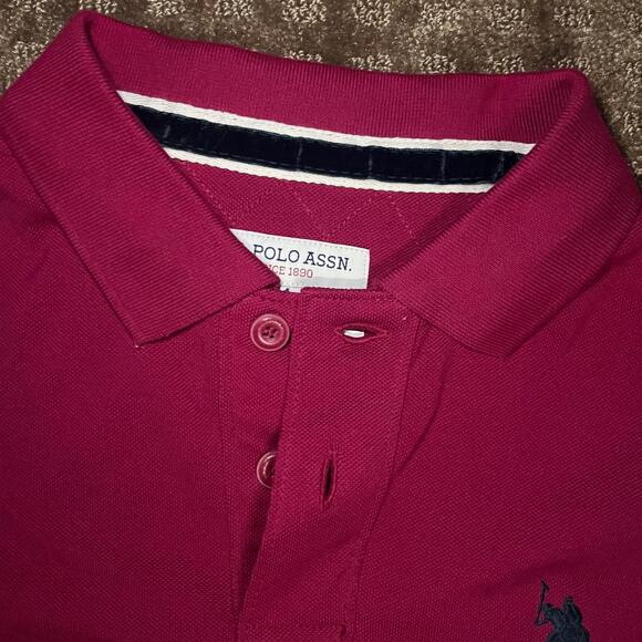 🔴 U.S. Polo Assn. 🏇 Classic Red Polo Shirt – M - Picture 5 of 5